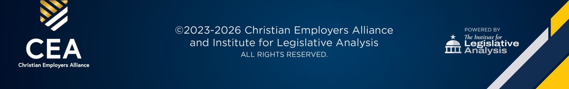 Christian Employers Alliance Footer