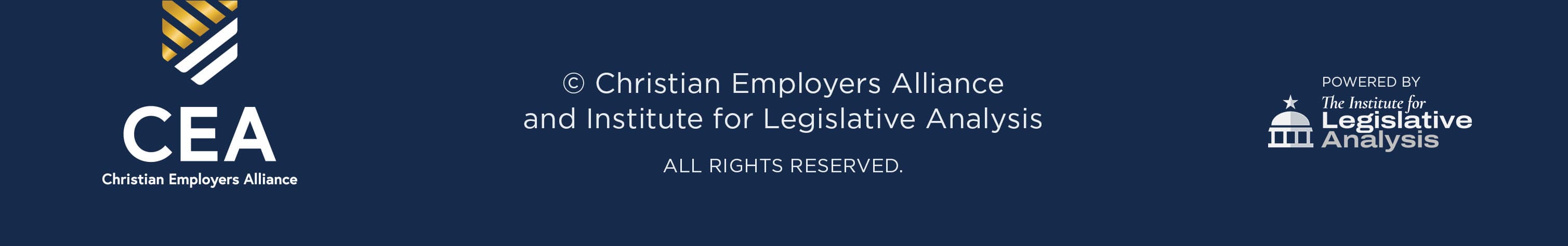 Christian Employers Alliance Footer
