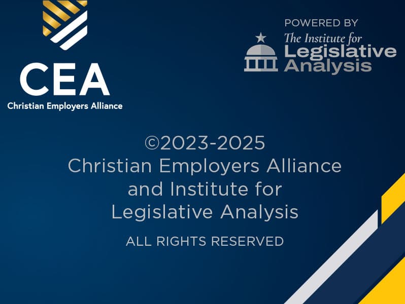Christian Employers Alliance Footer