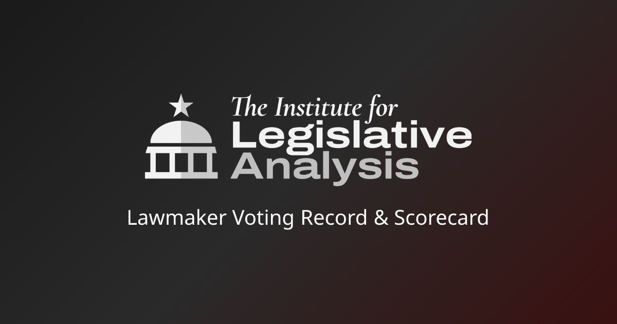 Sen. Dave Rader Voting Record & Scorecard | Christian Employers Alliance